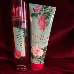 Bath and Body Works Hello Beautiful duo